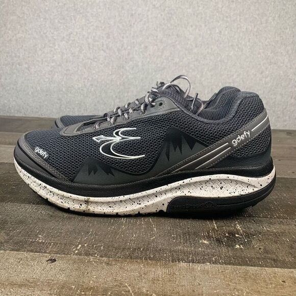 Gravity Defyer Women’s Size 12 Mighty Walk Sneakers Black Athletic Shoes - Picture 6 of 10